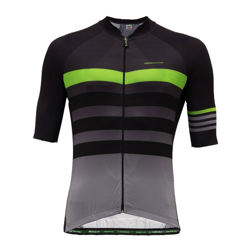 Maillot de ciclismo de hombre Green Stripes