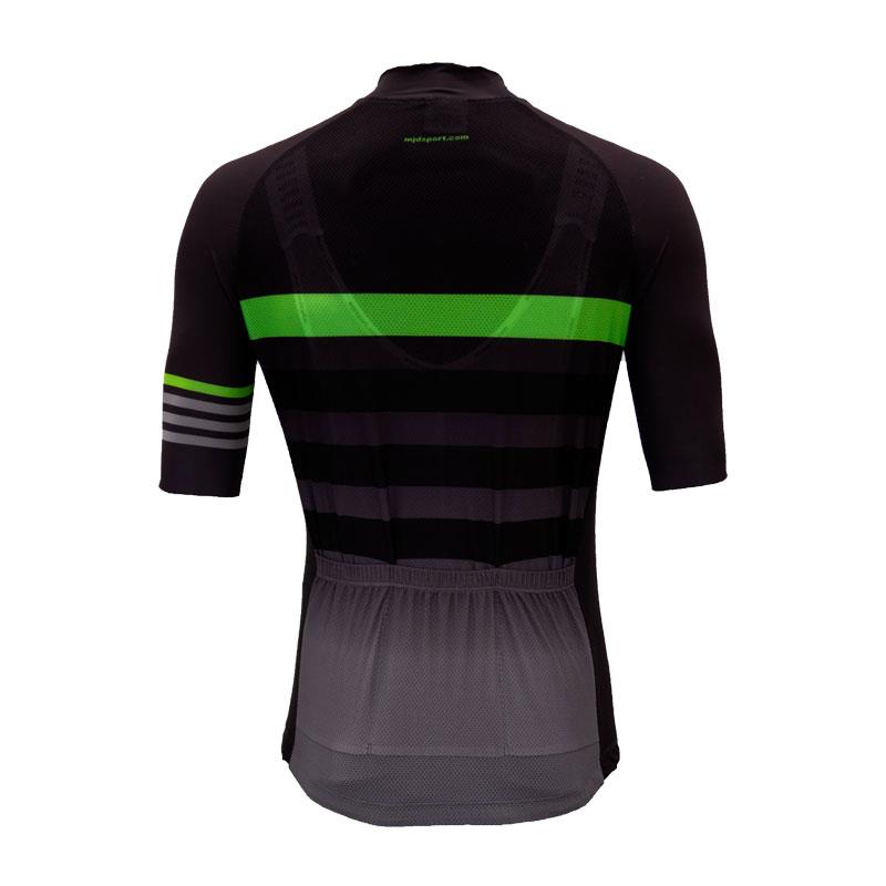 Maillot de ciclismo de hombre Green Stripes