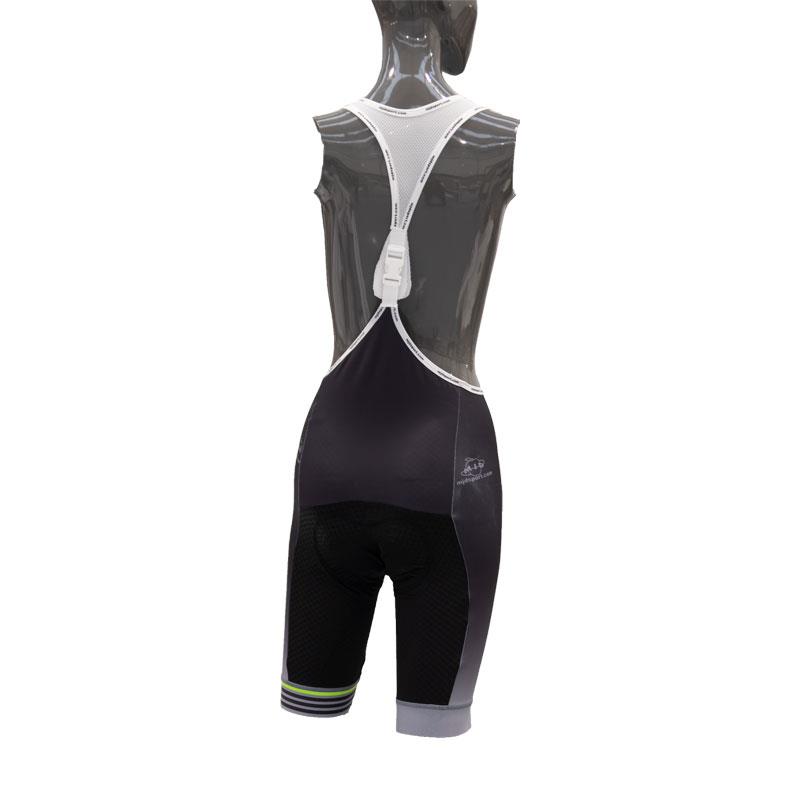 Culotte de ciclismo para mujer Green Stripes