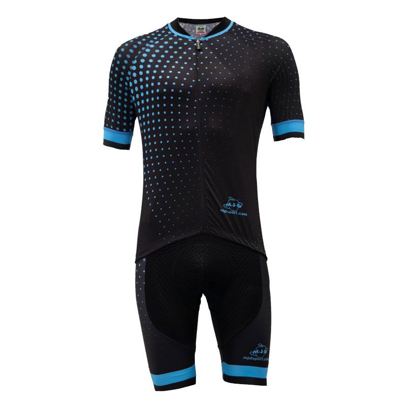 Maillot y Culotte de ciclismo para hombre Pro Team Grip Blue