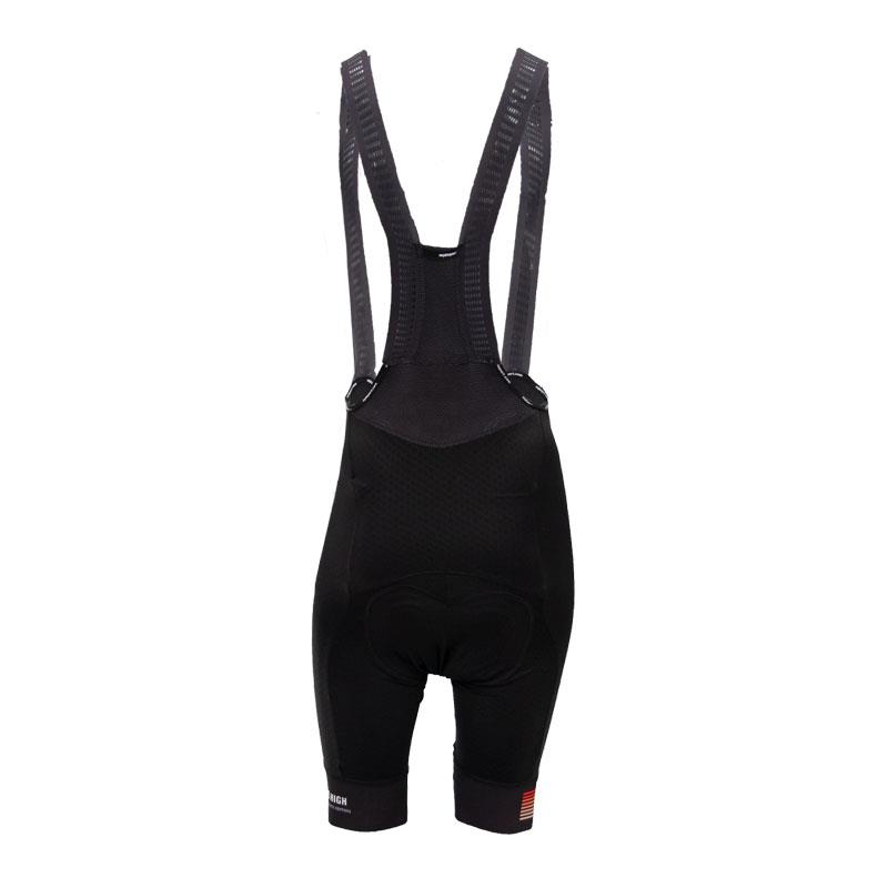 Culotte de ciclismo para mujer The Pure Black Ride High