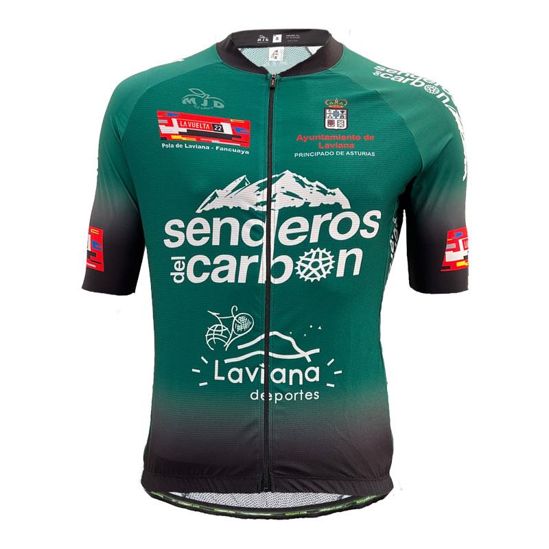 Maillot de ciclismo Senderos del Carbón Edición Vuelta a España 2022