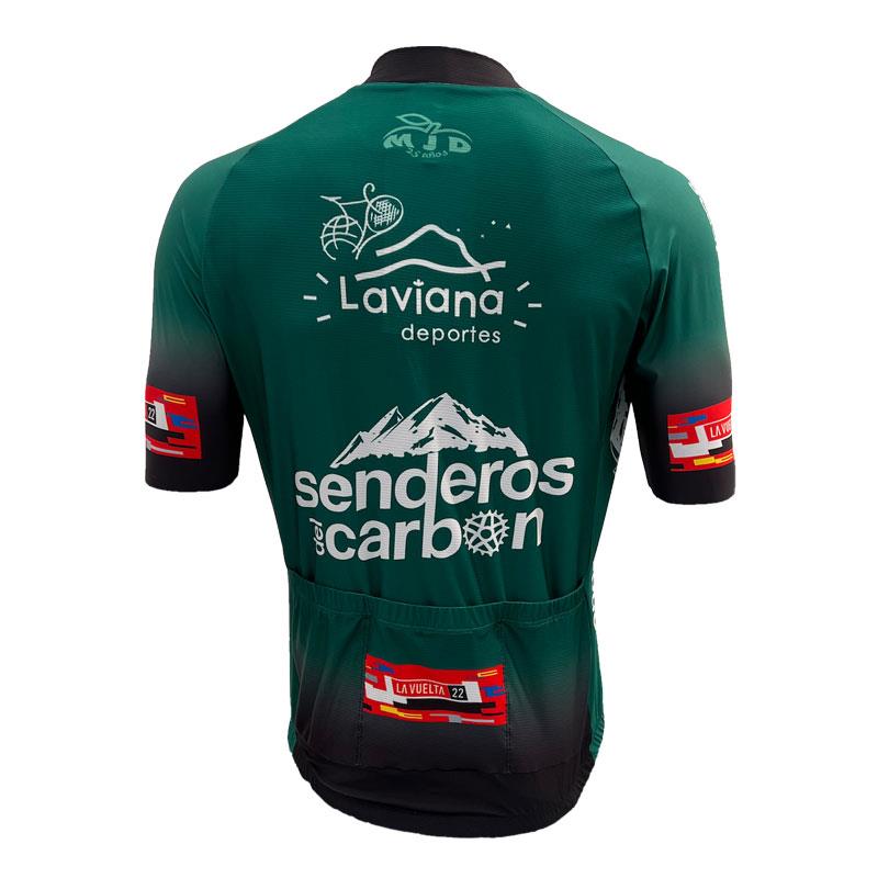 Maillot de ciclismo Senderos del Carbón Edición Vuelta a España 2022