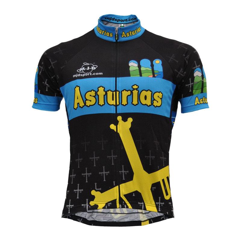 Maillot de ciclismo abierto de hombre MJD Asturias