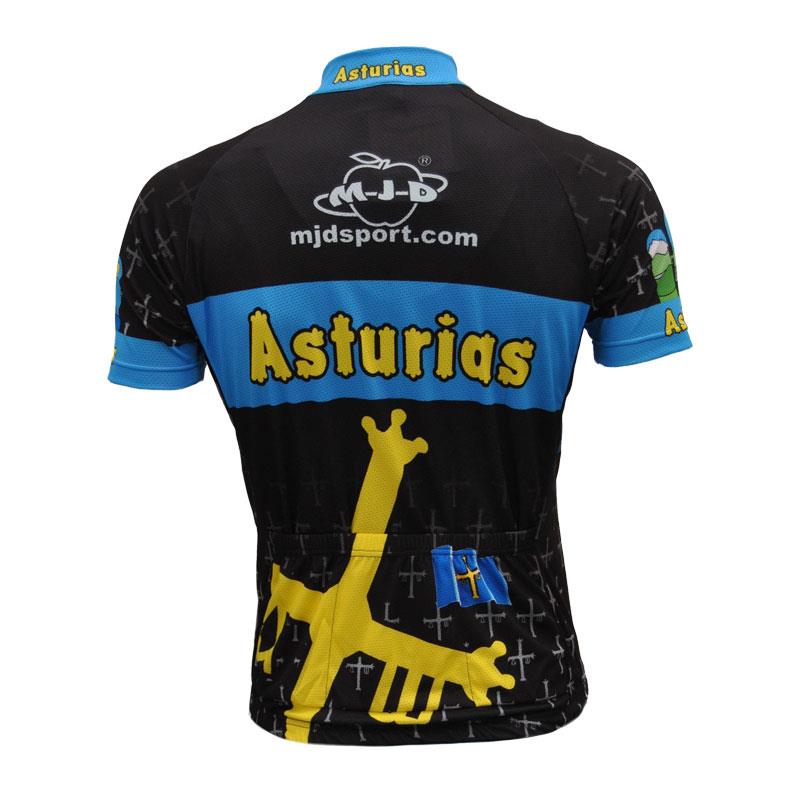 Maillot de ciclismo abierto de hombre MJD Asturias