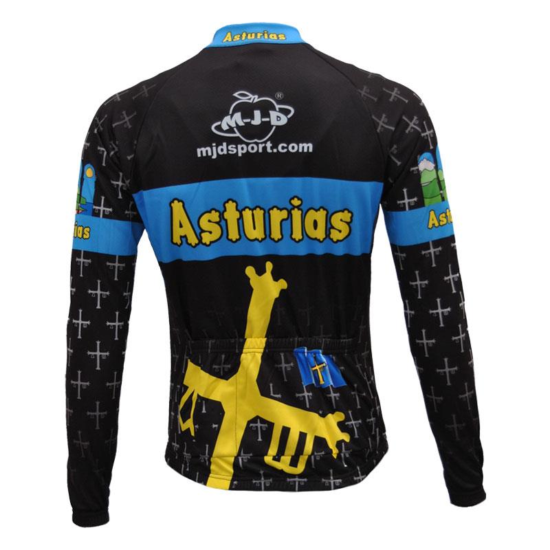 Maillot largo de ciclismo para hombre MJD Asturias