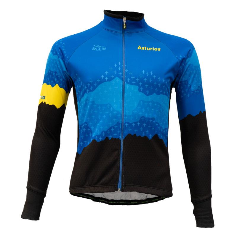 Chaqueta térmica de ciclismo Colección Asturias