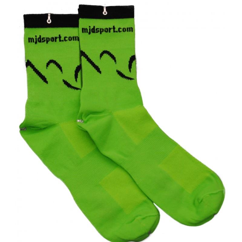 Calcetines de ciclismo MJD Sport verdes